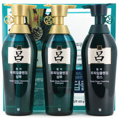 South Korea RYOE Lu Lu green spot shampoo series kit single product deep clean fresh oil control dandruff 450mL