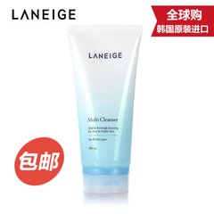 LANEIGE Laneige multi effect cleansing cream, facial cleanser, 180ml four in one cleansing, cleansing horny conditioning