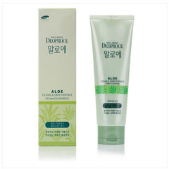 Deoproce Aloe Facial Cleanser, South Korea SamSung cosmetics, genuine foam cleansing, moisturizing, deep cleansing