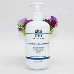 Elta MD foam cleansing cream, mild amino acid cleanser, oil control, moisturizing, deep cleansing