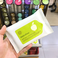 15 for purchasing genuine Innisfree Innisfree green apple gentle moisturizing cleansing wipes sensitive muscle