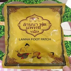 Thailand import purchasing genuine Lanna foot patch Lanna remove moisture cold dysmenorrhea relieve fatigue and improve sleep