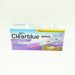 The 1 generation of clear blue spot Clearblue 10 bar smile ovulation test set