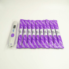 The 2 spot two generation Li blue Clearblue 10 bar smile ovulation test suit send pregnancy urine cup