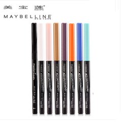 Maybelline easily draw smooth colorful automatic eyeliner shipping anticorona Waterproof Eyeliner makeup Navy