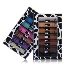 A stylish 6 color eye shadow earth color nude make-up easy to color anti blooming smokey-eye make-up make-up palette 02#