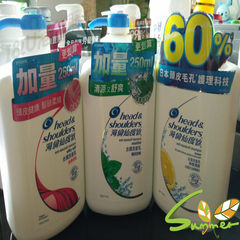 Hongkong purchasing imported headshoulders Helen Xian silk series Anti Dandruff Shampoo 1000ml Fresh mint 1L