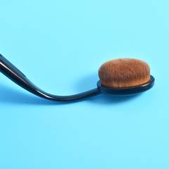 A type soft foundation brush brush brush powder BB cream do not eat list powder with face White hair band Man-made fiber