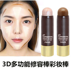 Shipping 3D stereo makeup high light pen nose shadow shadow stick silkworm bronzing bronzing powder blush to brighten the stick rod Xiu Yan 03 naked orange