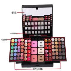 Professional Makeup Palette Eyeshadow blush 78 disc makeup Concealer & Lip Gloss combinations 78 Color Eyeshadow