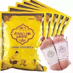 Thailand Lanna Salvatore Lanna foot patch to improve body health moisture cold take a hair three