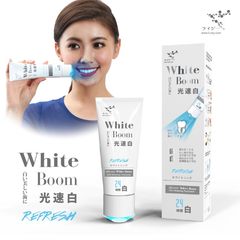 Taiwan buy Women my biggest Wang Sijia LI-ZEY blue light white light whitening toothpaste lyThe teeth Mint