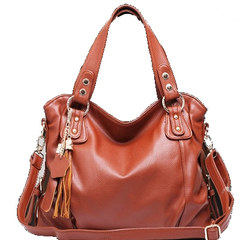Wei emperor Paul genuine leather fashion handbags and Satchel Handbag Shoulder Bag 2014 new leather Pure rice white Q04