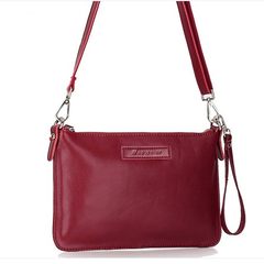 2014 new leather bag Korean tide envelope leisure and small hand bag shoulder bag lady bag Army green