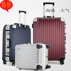 The new vintage aircraft wheel landing chassis luggage box 202528 inch Jiepulasi rod box jf601 20 inch Claret