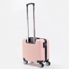 Mini boarding box, female 16 inch suitcase, pull case, female 18 inch business case, 17 inch suitcase, universal wheel 18 inches [Extension + barrier] [send ten] Champagne [upgrade]