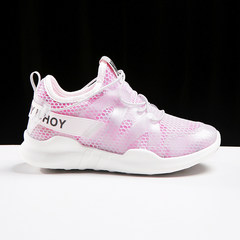 17 women white, work shoes, canvas shoes, small white shoes, flat bottom, soft pedal, lazy shoes Thirty-eight Pink (net)