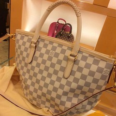 Purchasing genuine new Louis Weedon LV Handbag Shoulder Bag Handbag White checkerboard RIVIERA MM N48252