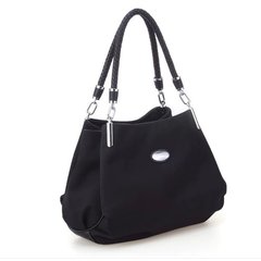 Korean import fashion handbags black waterproof cloth Oxford compartment shoulder portable female Bao Baoyou