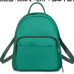 Korean tide 2017 new summer Mini Backpack female bag all-match Oxford travel light personality small backpack Army green