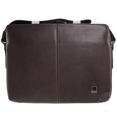 Men's bags pierkadan male Bag Leather Shoulder Bag Messenger Bag Leather Briefcase oblique backpack