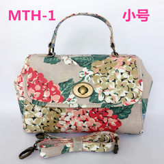 Waterproof printing, multifunctional hand bag, rose rotary lock, size, portable woman MTH-1