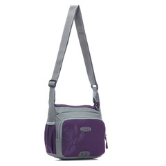 Shipping the new Bag Handbag Shoulder Bag Satchel small bag sport diagonal canvas bag student bag Violet