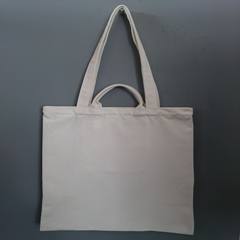 Canvas bag handbag shoulder bag bag bag Japan students book bag shopping bag bag White dual-purpose non printing