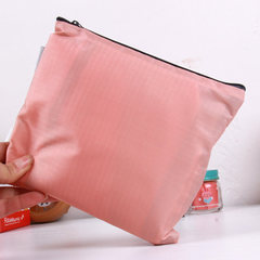 Multifunctional folding travel backpack shoulder bag messenger bag bag containing large capacity environmental protection bag Pink pink