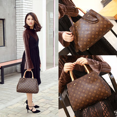 2017 new luxury leather female bag brand all-match summer reading Simple Shoulder Bag Messenger Bag female Picture color
