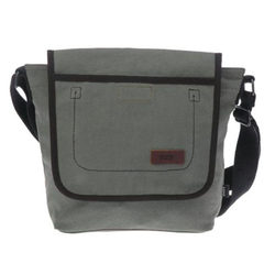 Driftwood new tide men canvas bag shoulder bag messenger bag bag Leisure Canvas bag E 1787 Army green
