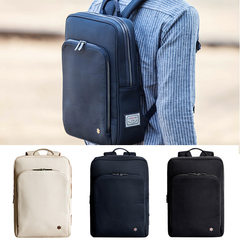 Korean purchasing T British shoulder bag computer package, Korean oblique cross backpack, canvas leisure bags, business men's bags black