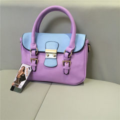 New Ladies color Shoulder Bag Messenger Bag Handbag fashion women stylish bags color bag lady temperament black