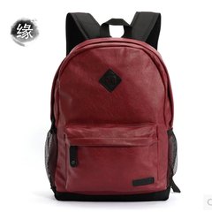 Hongkong purchasing winter and new APE leisure retro shoulder backpack, computer bag, schoolbag, large capacity travel bag Dull red