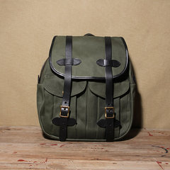 ACE produced six engraved 70262 military American retro Canvas Backpack locomotive Army green