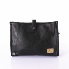 New men's chest pack Korean multifunctional leisure bag Chaonan Bag Shoulder Bag Messenger Bag Clutch black