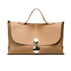 The new summer fashion handbag lock bag all-match bag handbag simple female Boston commuter brown