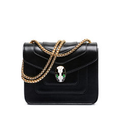 2017 new female single shoulder bag Crossbody lock all-match trend simple Korean chain bag 30 yuan to 50 yuan. Black Edition