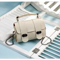 The chain of small bag shoulder bag women new summer 2016 Korean students Satchel Handbag all-match female personality white