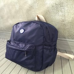 Korean ulzzang korean version, campus retro college wind, soft, portable schoolbag, backpack, shoulder bag, female package Nylon zanglan sun