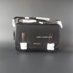 American purchasing Michael kors Mike Kors men's Nylon Shoulder Bag 33F5SWDM2C Black with brown leather