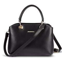 2017 new summer fashion handbag leather bag leather handbag Diana Bag Shoulder Messenger Bag black