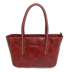 Tibet fashion handbag leather leather satchel off hand bag leather hot summer 952923 Reddish brown