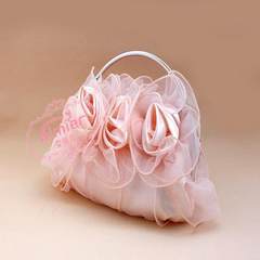Korean wedding holiday promotion Sweet Rose Basket NEW Bridesmaid all-match shoulder bag hand champagne