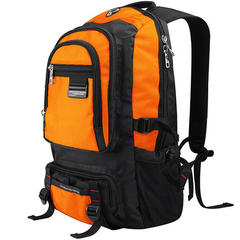 Famous deer authentic backpack, male computer bag, high school student bag, Korean version of 15.6 inch sports backpack tide Yellow Portable Edition