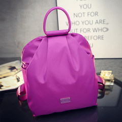 The new backpack bag with three Oxford cloth waterproof nylon cloth handbag fashion Korean tide chest Xuanlizi