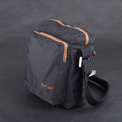 Fido Dido genuine male BAG canvas Satchel Bag Korean men's leisure sports bags Oxford cloth Black vertical cash