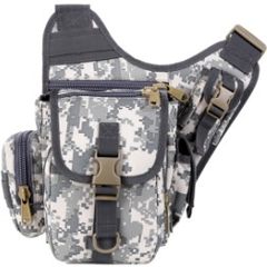 Super men and women alforja tactical backpack shoulder bag messenger bag in many outdoor sports travel canvas bag saddle bag ACU digital
