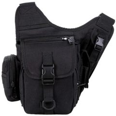 Super men and women alforja tactical backpack shoulder bag messenger bag in many outdoor sports travel canvas bag saddle bag black