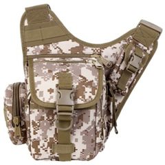 Super men and women alforja tactical backpack shoulder bag messenger bag in many outdoor sports travel canvas bag saddle bag Desert digital